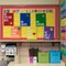 Bordette Scalloped Bulletin Board Border 2.25" x 50 Ft Roll – Classroom Decorative Trim, Multiple Colors Available (Gold, Black, Blue, Red & More)